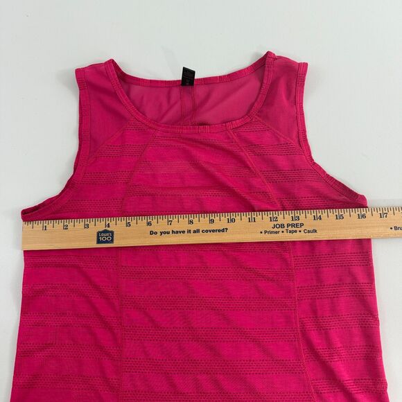 90 Degree by Reflex Women's Dark Pink Stripe Athletic Tank Top Size S Small - Picture 5 of 9